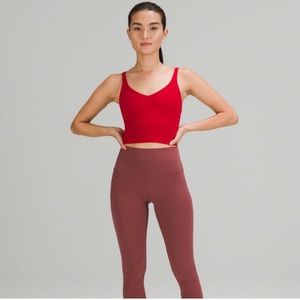 Lululemon Lunar New Year Align Tank Top
Dark Red with Gold EUC